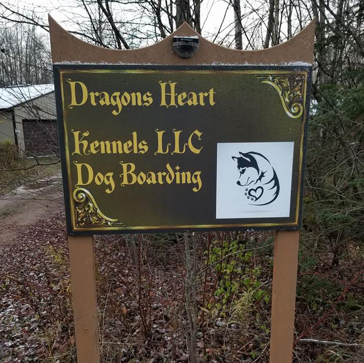 Dragons Heart Kennel Sign
