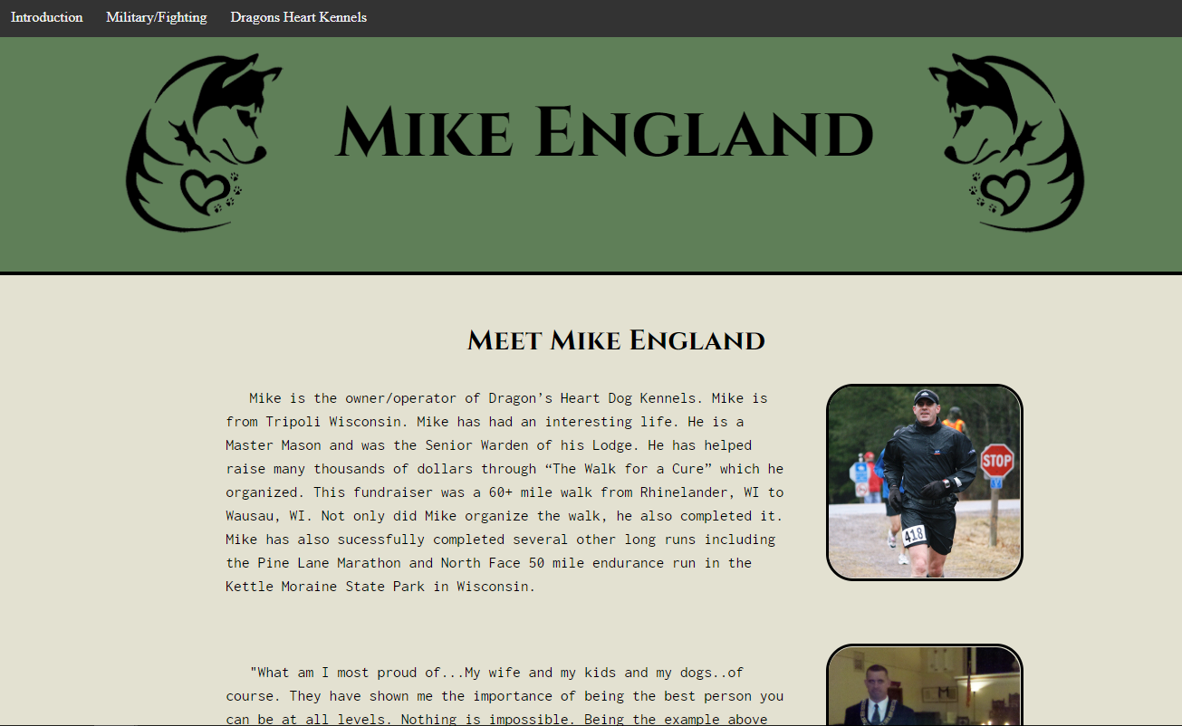 Bio site image link