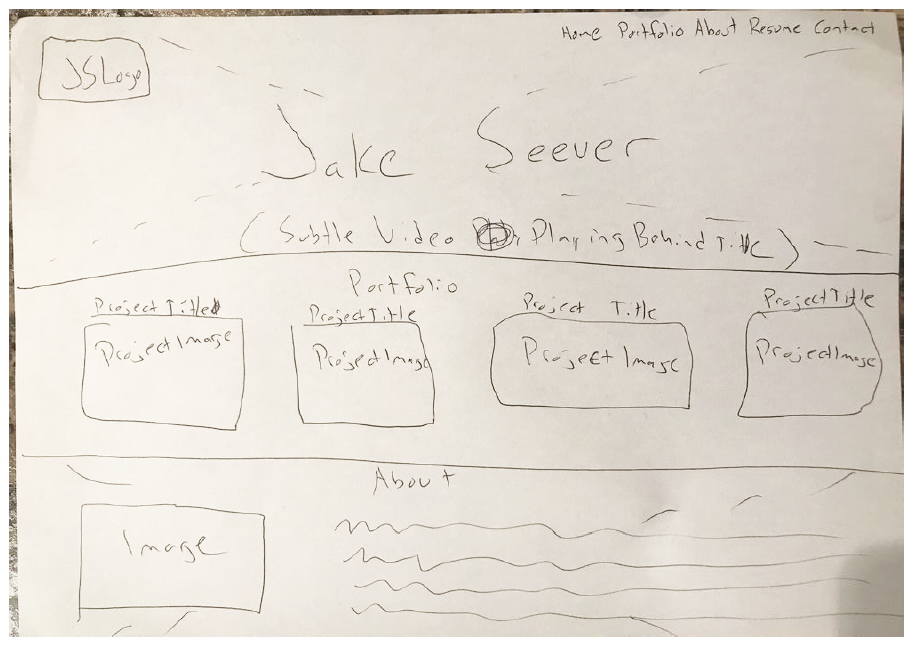 Portfolio Prototype link image